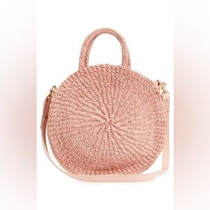 Clare V.-Petite Alice Straw Bag